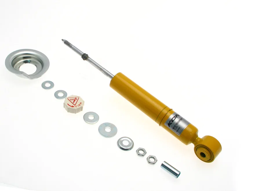 Rear Sport (yellow) 8010- externally adjustable, twin-tube hydraulic (non gas) for Acura RSX