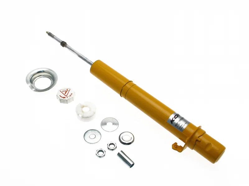 Front Left Sport (yellow) 8041- externally adjustable, twin-tube low pressure gas