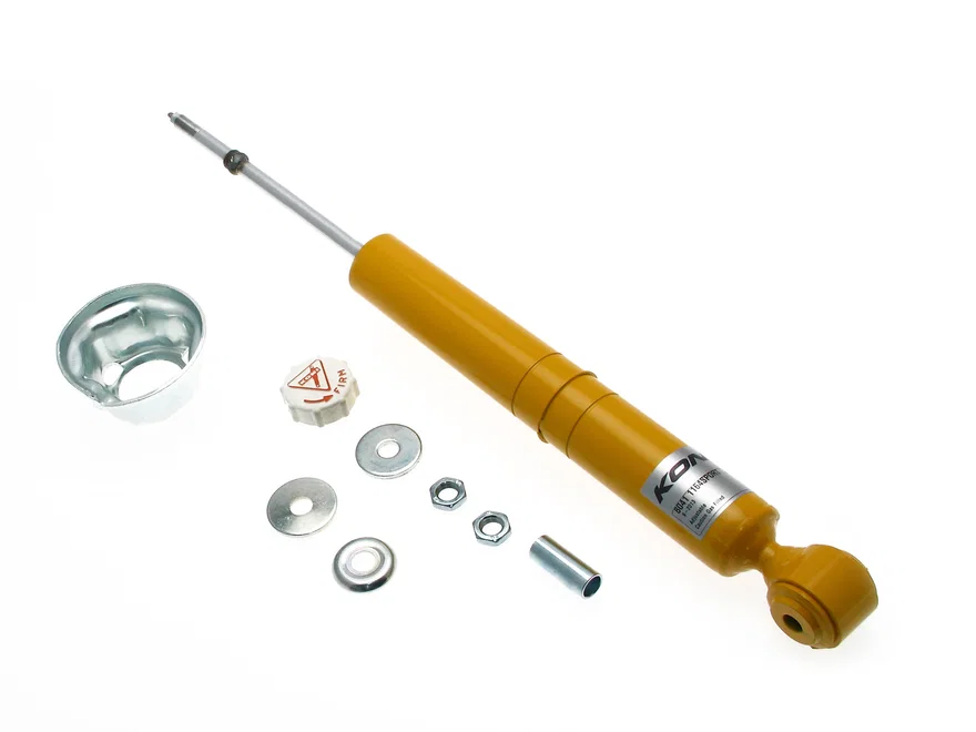 Rear Sport (yellow) 8041- externally adjustable, twin-tube low pressure gas