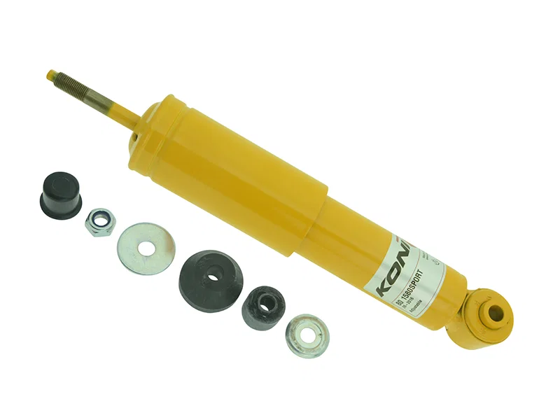 Front Sport (yellow) 80 SERIESs- internally adjustable, twin-tube non-gas for Opel Opel