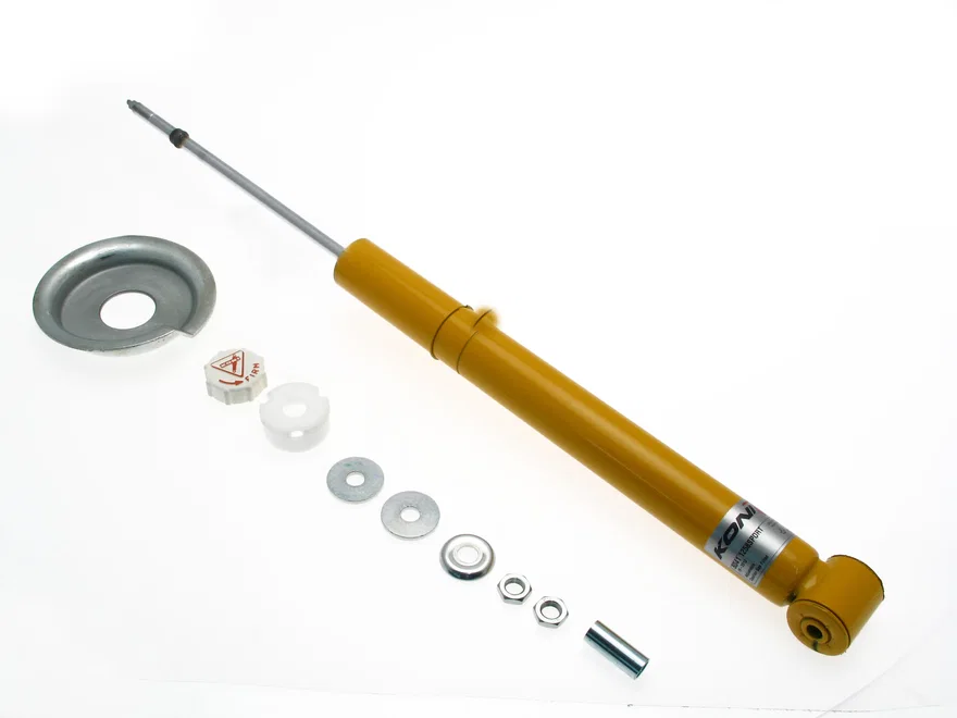 Rear Sport (yellow) 8041- externally adjustable, twin-tube low pressure gas