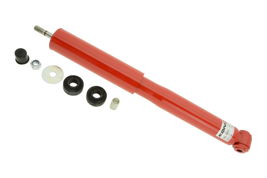 Rear Heavy Track (red) 8240- internally adjustable, twin-tube low pressure gas for Mercedes-Benz