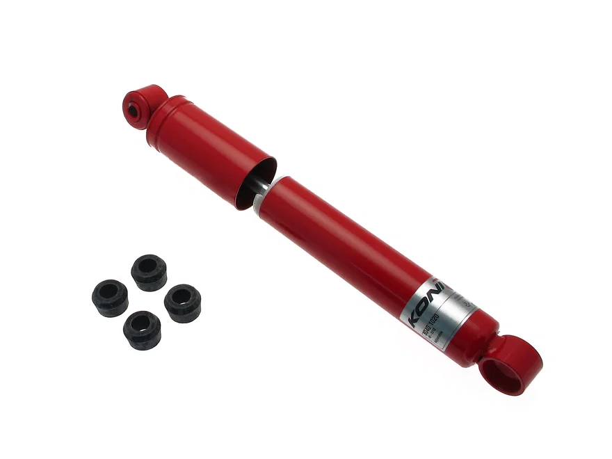 Rear Special (red) 8040- internally adjustable, twin-tube low pressure gas for Chevrolet Corvette