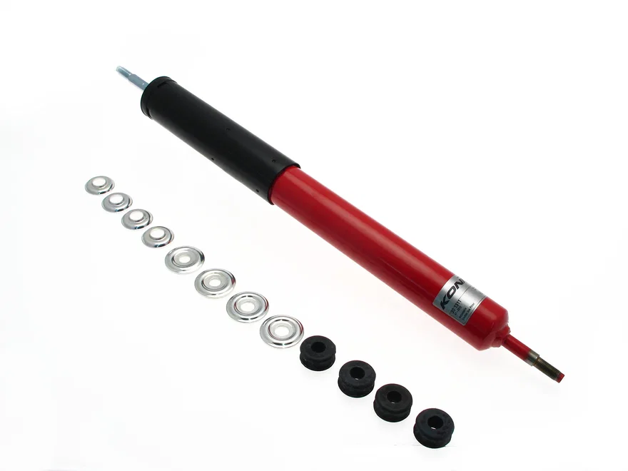 Front Special (red) 30 SERIESs- 4 pos. adjustable mono-tube high pressure gas for Land Rover