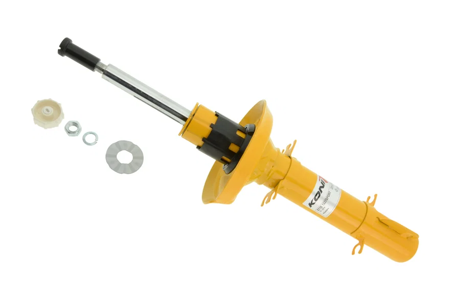 Front Sport (yellow) 8710 SERIESs- externally adjustable, non-gas full strut for Volkswagen