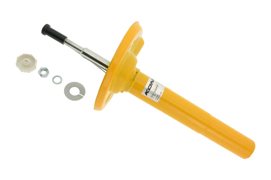 Front Sport (yellow) 8741- externally adjustable, low pressure gas full strut for Porsche Boxster