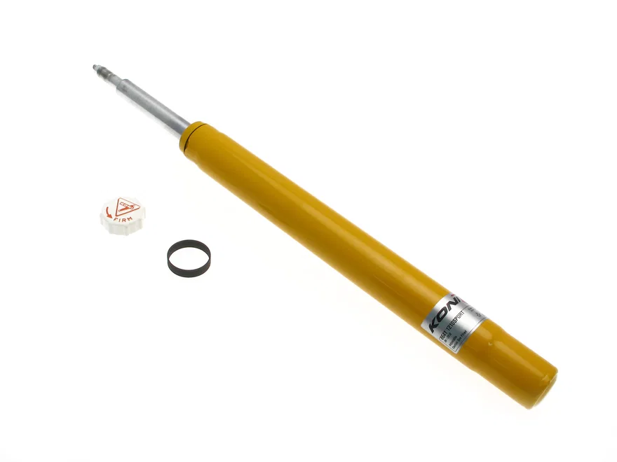 Front Sport (yellow) 8641- externally adjustable, low pressure gas strut insert for BMW