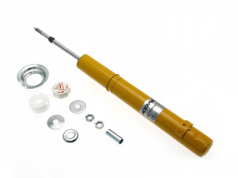 Front Right Sport (yellow) 8041- externally adjustable, twin-tube low pressure gas