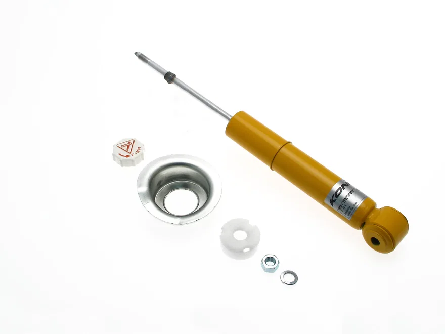 Rear Sport (yellow) 8041- externally adjustable, twin-tube low pressure gas for Mazda Miata