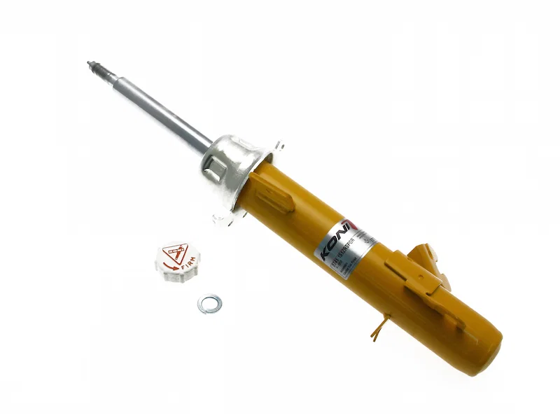 Front Right Sport (yellow) 8741- externally adjustable, low pressure gas full strut for Mini Cooper
