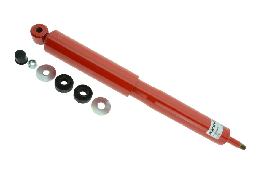 Front Heavy Track (red) 8240- internally adjustable, twin-tube low pressure gas for Mercedes-Benz