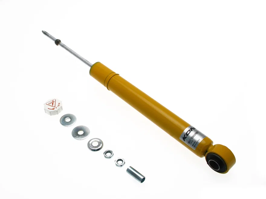 Rear Sport (yellow) 8041- externally adjustable, twin-tube low pressure gas