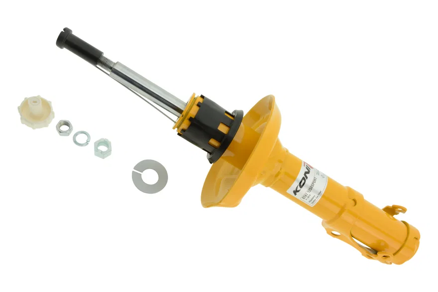 Front Sport (yellow) 8741- externally adjustable, low pressure gas full strut for Volkswagen