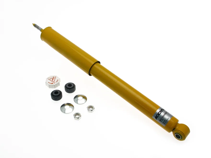 Rear Sport (yellow) 8041- externally adjustable, twin-tube low pressure gas