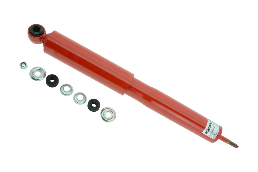 Rear Heavy Track (red) 8240- internally adjustable, twin-tube low pressure gas for Land Rover