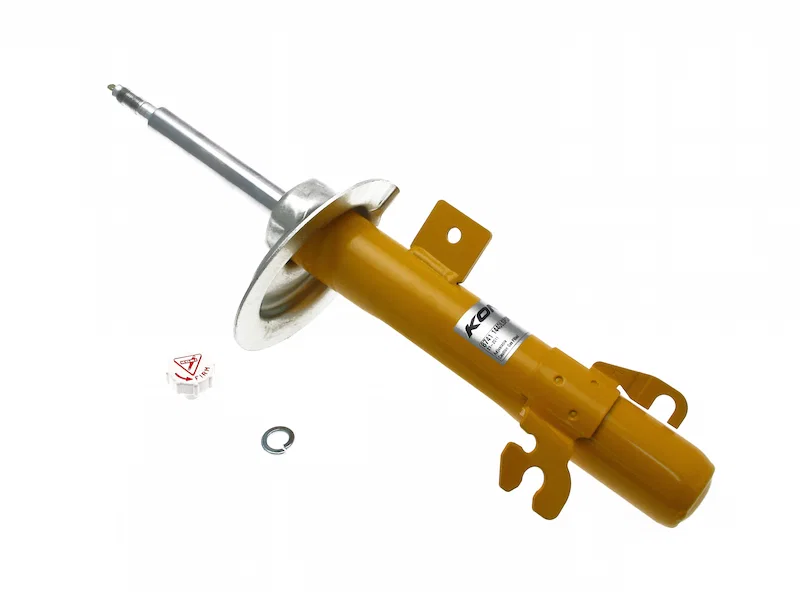 Front Left Sport (yellow) 8741- externally adjustable, low pressure gas full strut for Mini Cooper