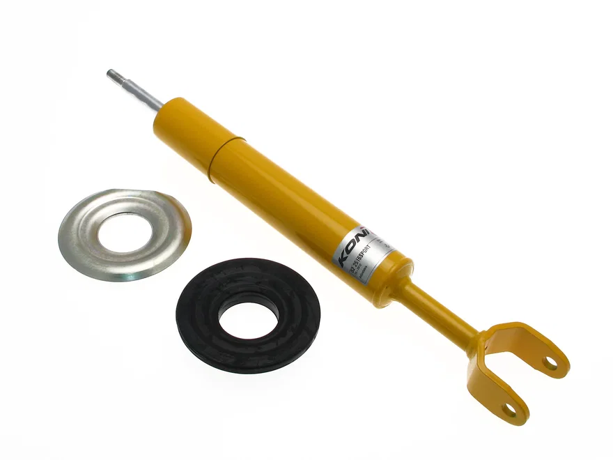 Front Sport (yellow) 82 SERIESs- internally adjustable, twin-tube non-gas for Audi
