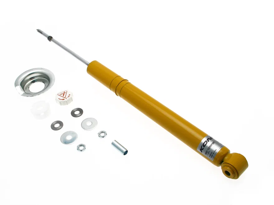 Rear Sport (yellow) 8041- externally adjustable, twin-tube low pressure gas