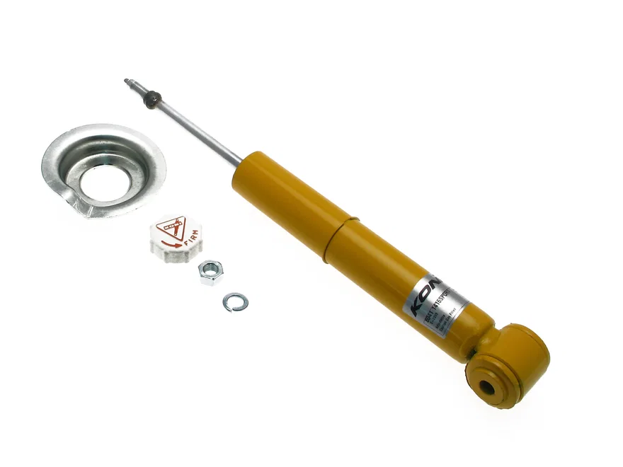 Rear Sport (yellow) 8041- externally adjustable, twin-tube low pressure gas