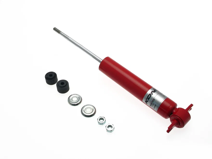 Front Special (red) 8040- internally adjustable, twin-tube low pressure gas for Chevrolet Corvette
