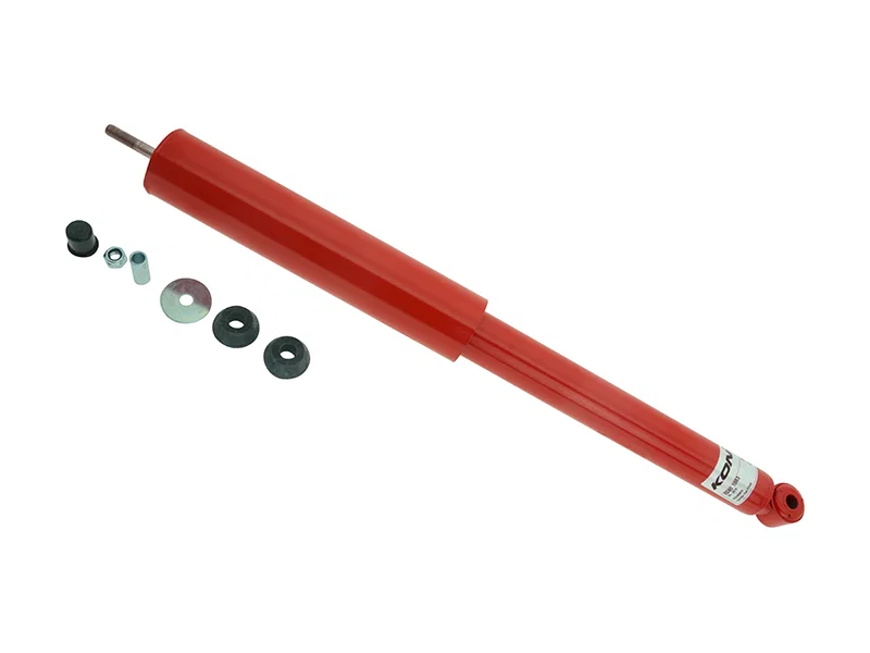Rear Special (red) 8040- internally adjustable, twin-tube low pressure gas for Porsche