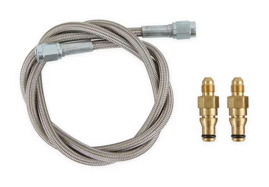 Hydraulic Release Bearing Feed Line Kit w/Adapters - 2005-13 Vette,