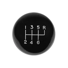 Shift Knob - 6-Speed - Black image 2