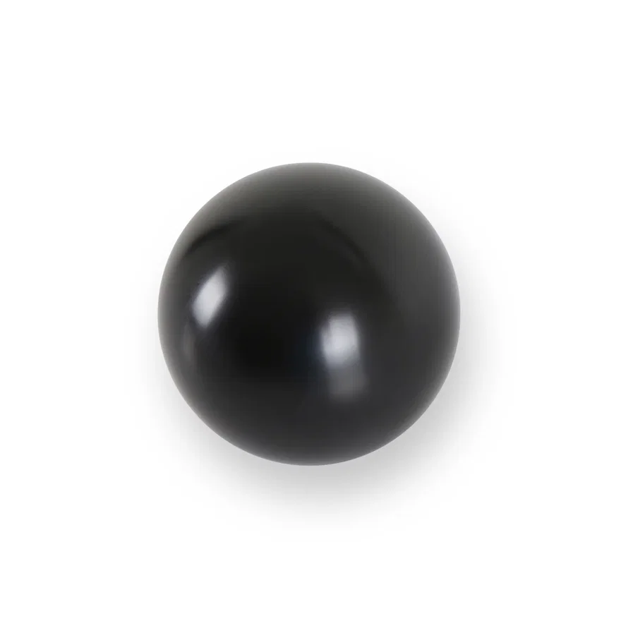 Billet Shift Knob - No Shift Pattern - Gloss Black