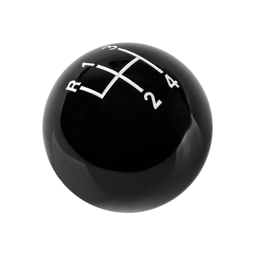 Shift Knob - 4-Speed - Black