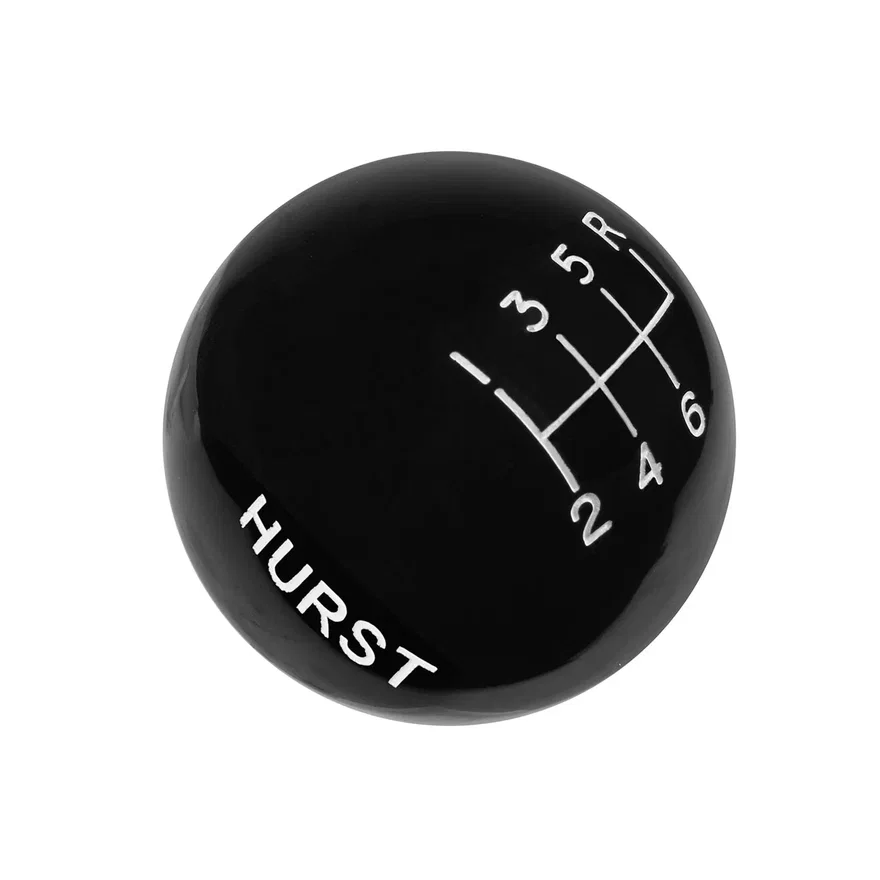 Shift Knob - Black 6-Speed - 3/8-16 Threads