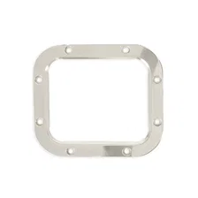 Billet Shifter Boot and Bezel - Rectangular - Polished Finish image 7