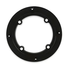 Billet Shifter Boot and Bezel - Round - Black Finish image 5