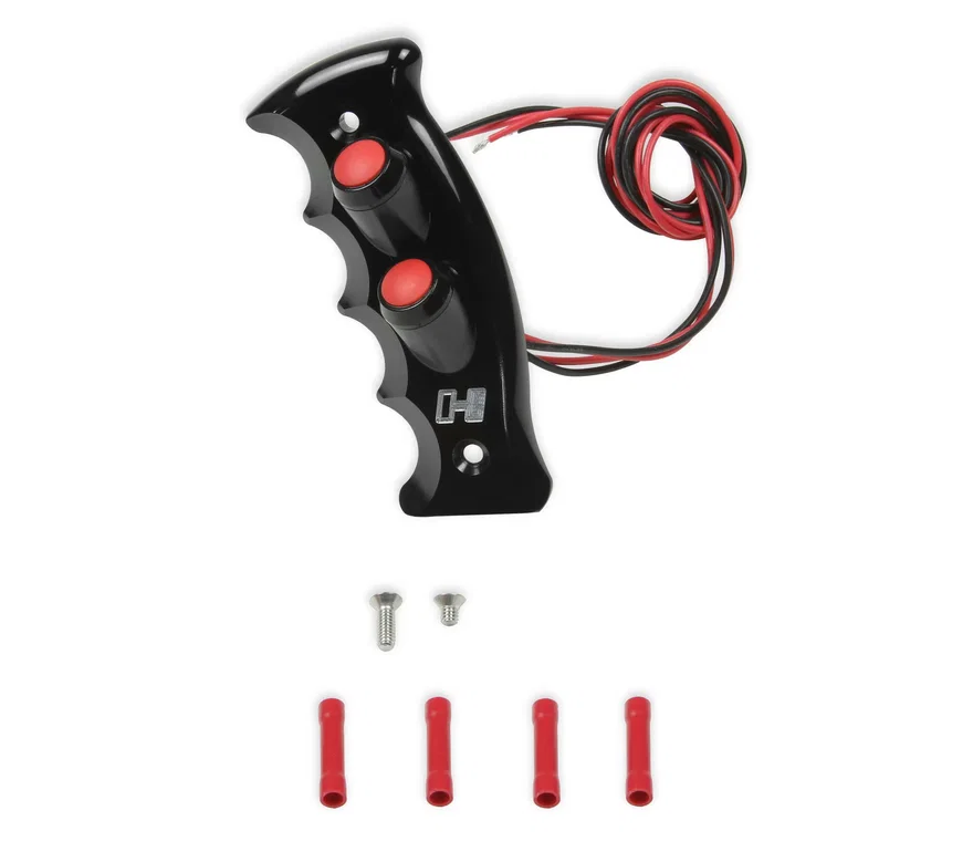 Billet/Plus Pistol Grip Side Plate - 2 Button