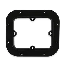 Billet Shifter Boot and Bezel - Rectangular - Black Finish image 5