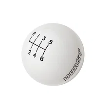 Shift Knob - 6-Speed - White - Ford image 3