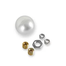 Billet Shift Knob - No Shift Pattern - Silver image 3