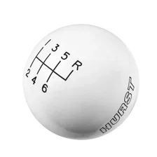Shift Knob - 6-Speed - White for Chevrolet Corvette image 3
