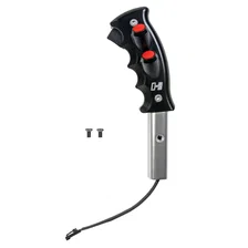 Billet/Plus Pistol Grip Auto Shift Handle - Manual Shift Buttons for Ford Mustang image 5