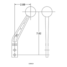 Billet/Plus Shifter Stick - Black/Machined image 6