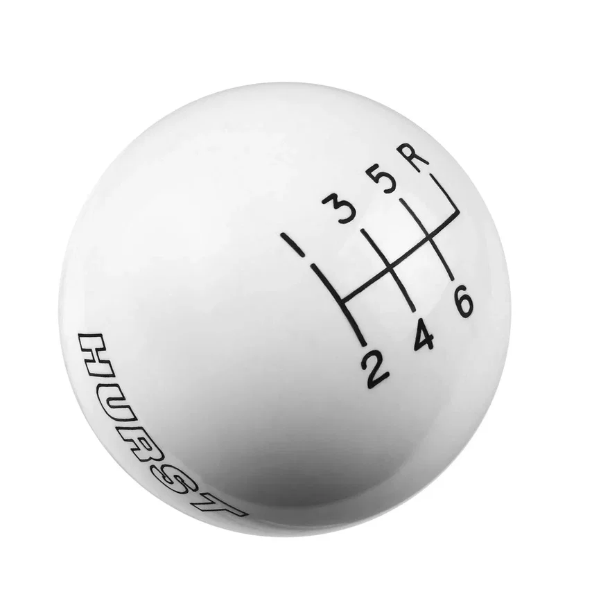 Shift Knob - 6-Speed - White for Chevrolet Corvette
