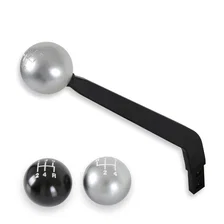 Billet Shift Knob - 5-Speed Pattern - Silver image 5