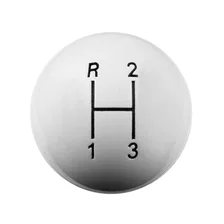 Shift Knob - 3-Speed - White image 2