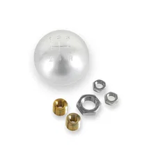 Billet Shift Knob - 5-Speed Pattern - Silver image 3