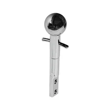 Shifter Stick - Chrome Shift Knob - C2 Corvette image 3