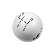 Shift Knob - 4-Speed Pattern - White image 3