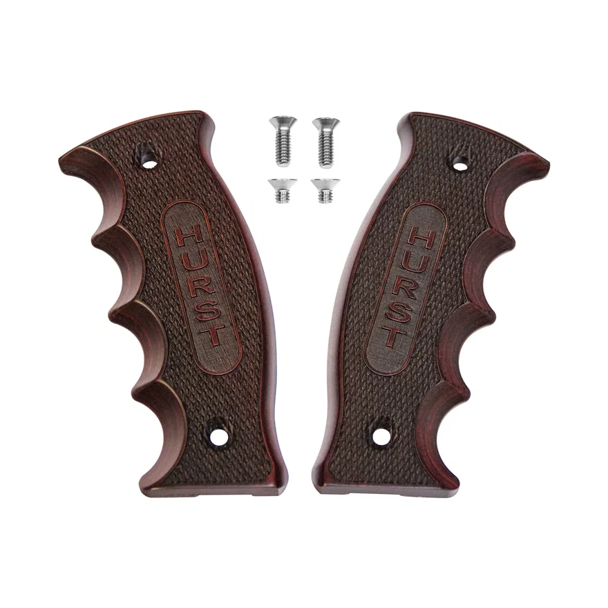 Replacement Pistol Grip Side Grip Plates in Rosewood