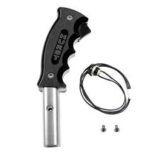 Billet/Plus Pistol Grip Auto Shift Handle for Ford Mustang image 1