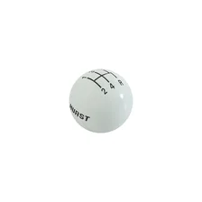 Shift Knob - 5-Speed Pattern - White image 2