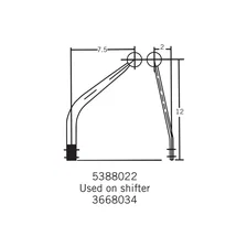 Competition/Plus Shifter Stick - Chrome image 3