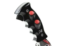 Billet/Plus Pistol Grip Side Plate - 2 Button image 2